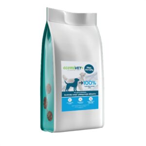 ecomiVET+ LOW FAT Waga Stawy 10kg  dieta dla psa 100% hydrolizat Biała Ryba