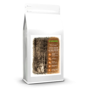 Ecomida Bez zbóż Hypoallergenic KITTEN Kurczak, Łosoś 2 kg sucha karma dla kociąt