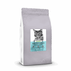 Ecomida Connoisseur Kaczka Sardynki 1,5 kg sucha karma bezzbożowa dla kotów