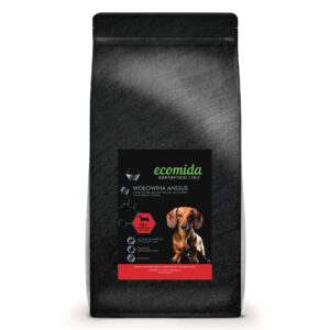 Ecomida Superfood 65 % Wołowina Angus 2kg, Psy ras małych  Bez zbóż HYPO